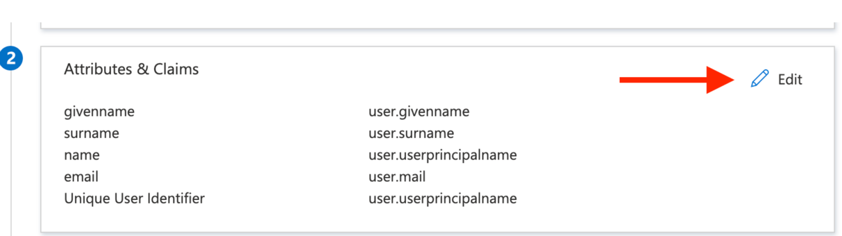 Manage SAML attribute claims